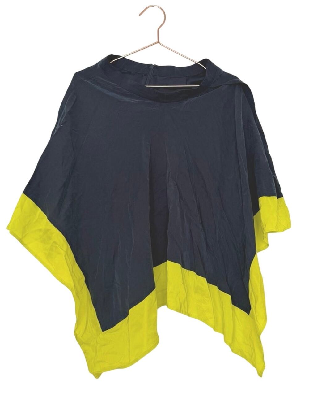 Trouvé Blue and Yellow skirt
